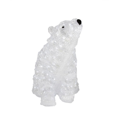 acrylic polar bear christmas